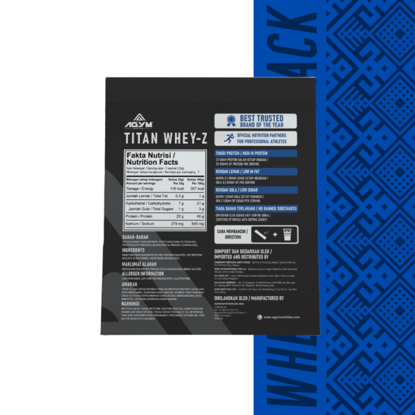 Titan Whey (Travel Box) - Image 2